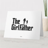 De Meisjes Vader Funny Vader van Meisjes Daddy Doc Kaart (Achterkant)
