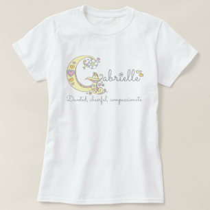 De meisjes van Gabrielle noemen decoratieve T-shirt