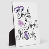 De Meisjes van Geek schommelen Fotoplaat (Zijkant)