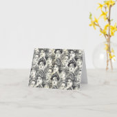 De Meisjes van Gibson door Charles Dana Gibson Kaart (Gele Bloem)