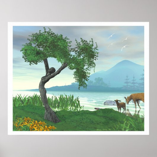 De meisjesboom poster (Voorkant)