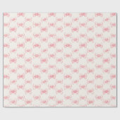 De meisjesste strik inpakpapier (Vlak)