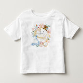 De meisjesverjaardag Alice in Wonderland Kinder Shirts (Voorkant)