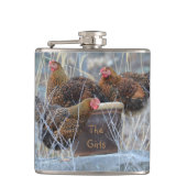 De meiwitfles heupfles (Voorkant)