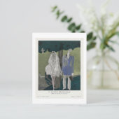 De Melancholieke Huwelijk, Charles Martin Briefkaart (Staand voorkant)