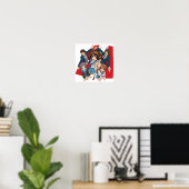De Melancholy van Haruhi Suzumiya Poster (Thuiskantoor)
