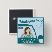 De MelanieGrace Button (Voorkant /achterkant)