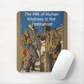 De melk van menselijke vriendelijkheid is niet gep muismat (Met muis)