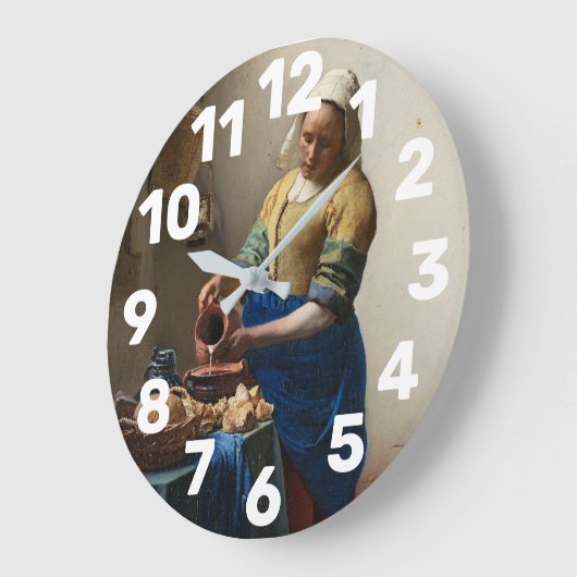 De melkdrain grote klok (Hoek)