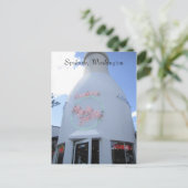 De melkfles briefkaart (Staand voorkant)