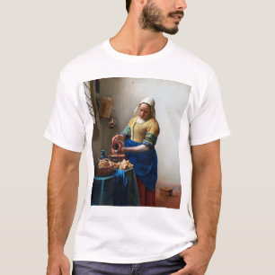 De Melkmeid, Johannes Vermeer, 1657-1658 T-shirt