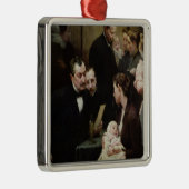 De melkval in Belleville: Doctor Variot's Metalen Ornament (Rechts)