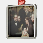 De melkval in Belleville: Doctor Variot's Metalen Ornament (Links)