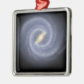 De melkweg metalen ornament (Links)