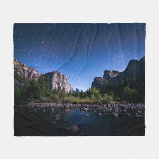 De melkweg | Nationaal park Yosemite Fleece Deken (Voorkant (Horizontaal))