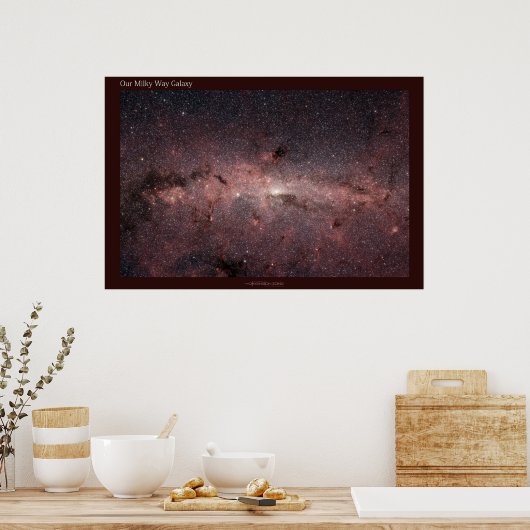 De melkweg poster (Keuken)
