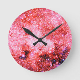 De melkweg ronde klok