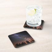 De melkweg | Roos Valley, Californië Bier Onderzetter (Rechterzijde)