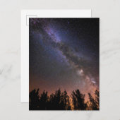 De melkweg | Roos Valley, Californië Briefkaart (Voorkant / Achterkant)