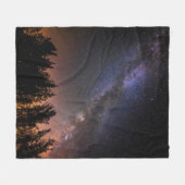 De melkweg | Roos Valley, Californië Fleece Deken (Voorkant (Horizontaal))