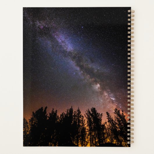De melkweg | Roos Valley, Californië Planner (Achterkant)