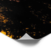 De melkweg | Roos Valley, Californië Poster (Hoek)