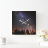 De melkweg | Roos Valley, Californië Vierkante Klok (Huis)