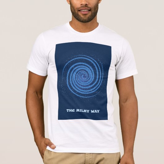 De melkweg t-shirt (Voorkant)