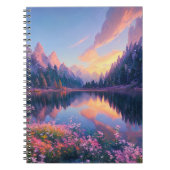 De melodie van het Palet van de Natuur Notitieboek (Voorkant)