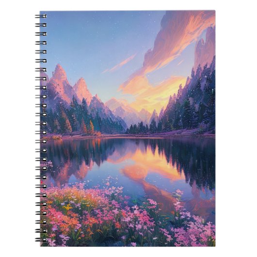 De melodie van het Palet van de Natuur Notitieboek (Voorkant)