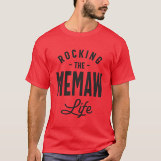 De Memaw Leven Mams en Oma's Rocken T-shirt