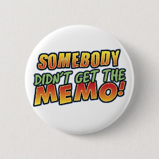 De memo Button kreeg niet