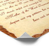 De Memorare Poster (Hoek)