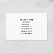 De Memorial Adams Visitekaartje (Voorkant)