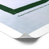 De Menace van de Zeeen overspoelen - Koop vrijheid Poster (Hoek)