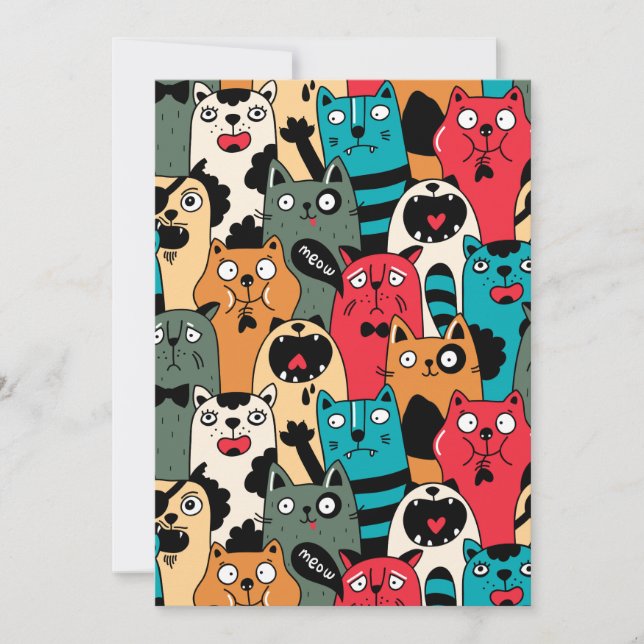 De menigte katten (Voorkant)