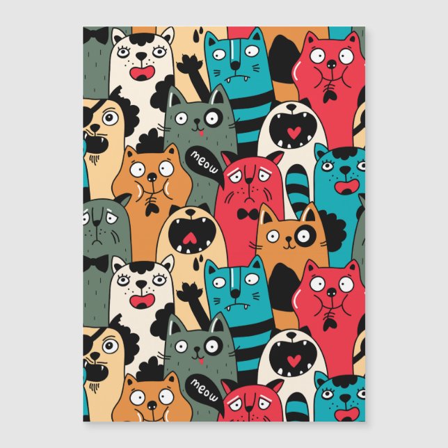 De menigte katten (Voorkant)