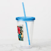 De menigte katten acryl drinkbeker (Links)