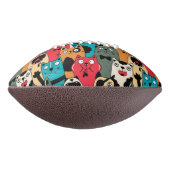 De menigte katten american football (Gedraaid 90)