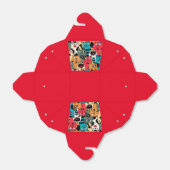 De menigte katten bedankdoosjes (Uitgevouwen)