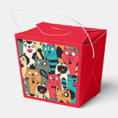 De menigte katten bedankdoosjes (Achterkant)