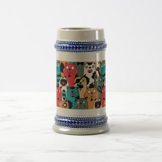 De menigte katten bierpul (Center)