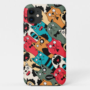 De menigte katten Case-Mate iPhone case