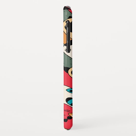 De menigte katten Case-Mate iPhone case (Achterkant/links)