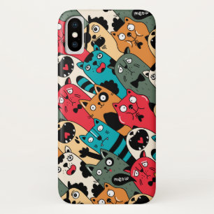 De menigte katten Case-Mate iPhone case