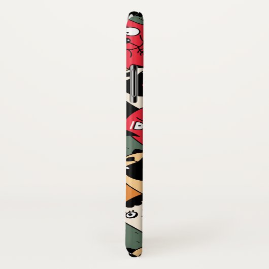 De menigte katten Case-Mate iPhone case (Achterkant / rechts)