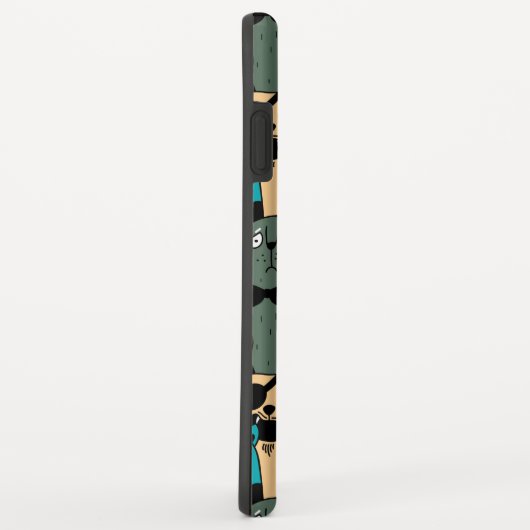 De menigte katten Case-Mate iPhone case (Achterkant/rechts)