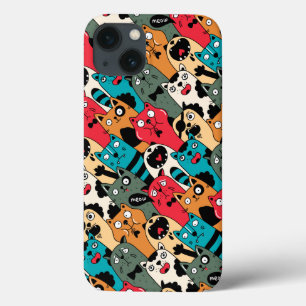 De menigte katten Case-Mate iPhone case