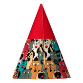 De menigte katten feesthoedjes (Achterkant)