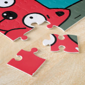 De menigte katten legpuzzel (Zijkant)